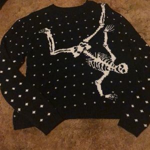 Skeleton sweater